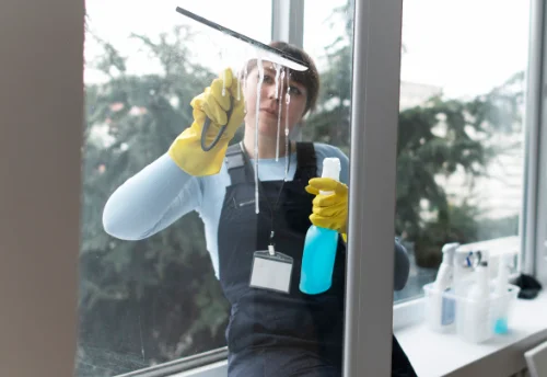 Nettoyage de vitres intérieures et extérieures à Héloup